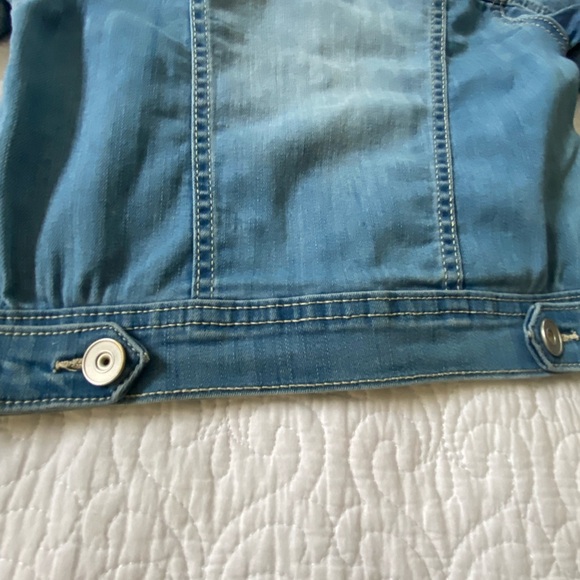 Place Denim Jacket Kids Size XS 4 Classic Medium Wash - Picture 9 of 11